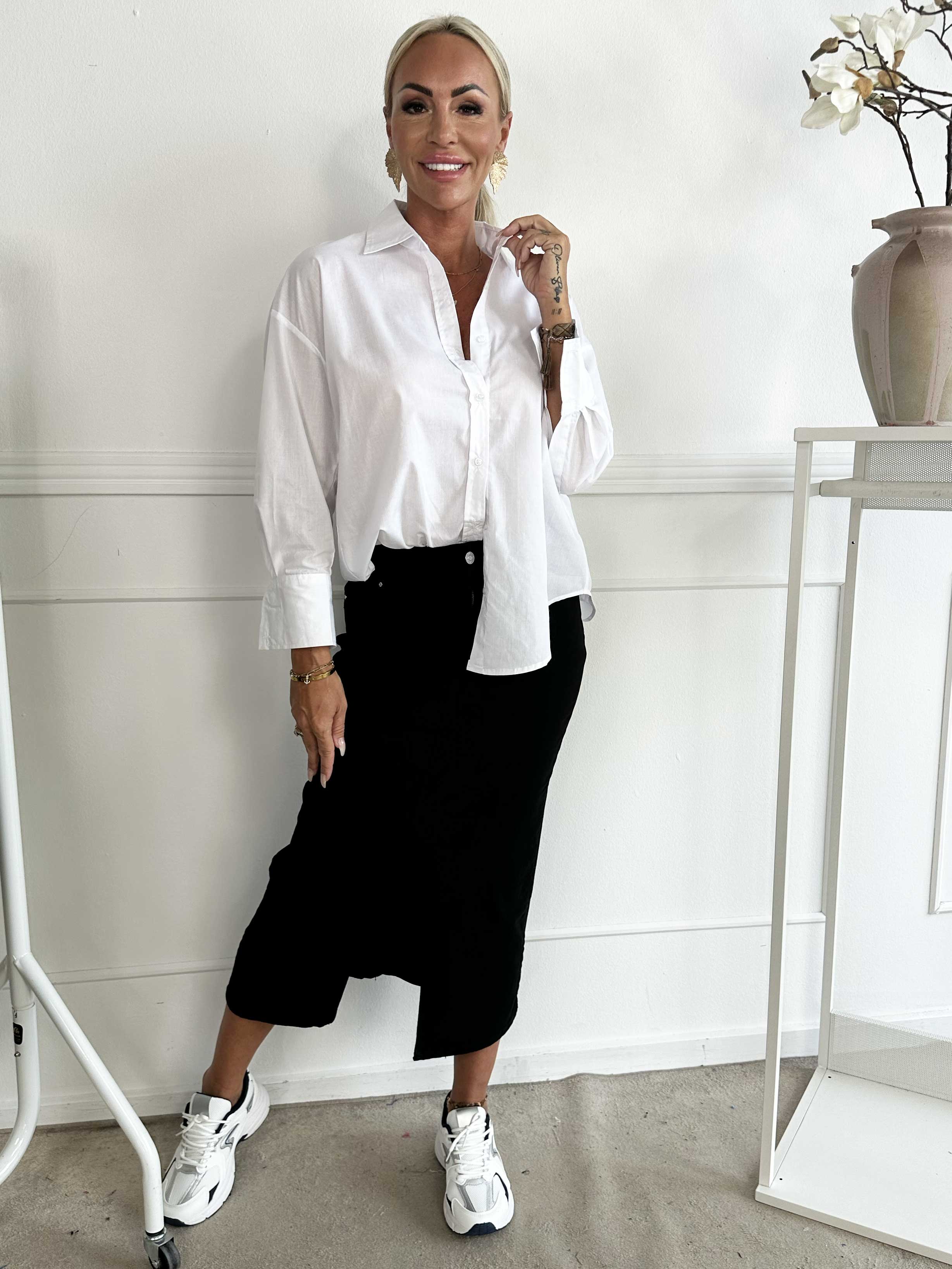 Chloe Denim - Söt kjol med slits